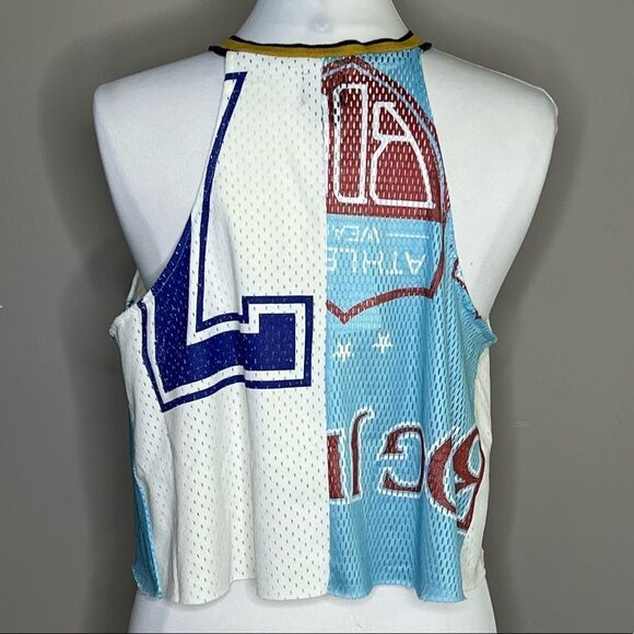 URBAN Outfitters Bdg Field Mesh Cropped Tank Top - Picture 4 of 7